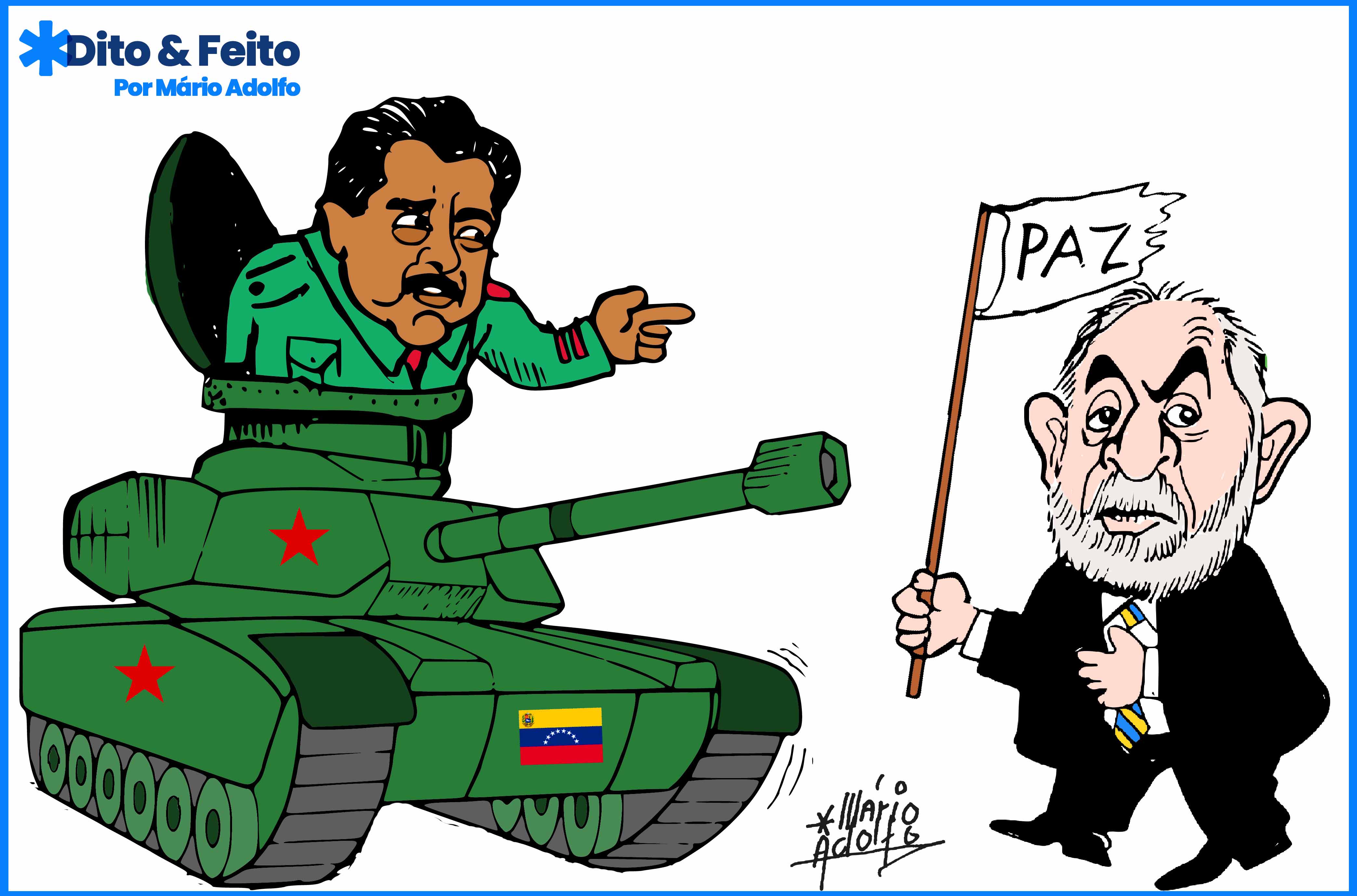 Dito & Feito - LULA – “Não queremos guerra na América do Sul!”