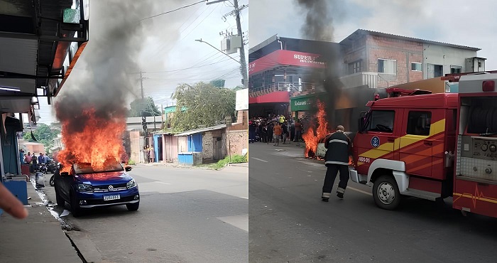 Vídeo: Suspeito de assassinato tem comércio saqueado em Manaus