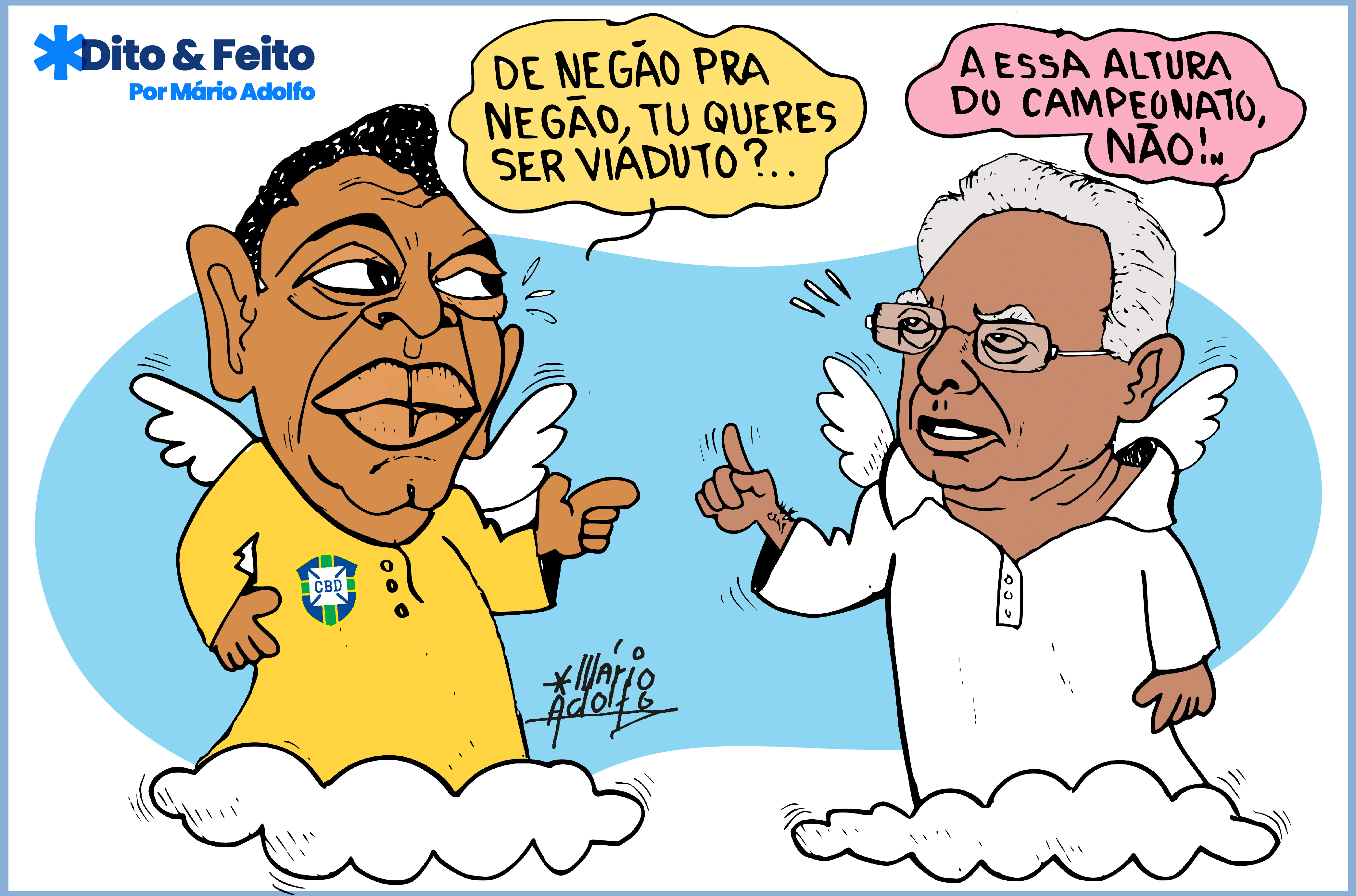 Dito & Feito: Rei Pelé ou Amazonino, eis a questão?