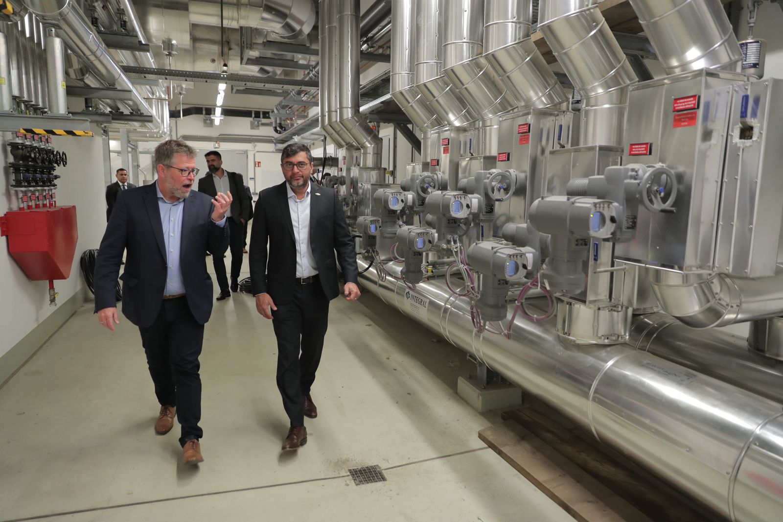 Em Viena, Wilson Lima conhece sistema de tratamento de esgoto