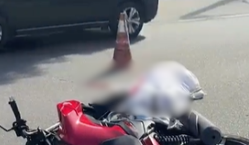Idosa morre atropelada por motocicleta na Avenida Darcy Vargas