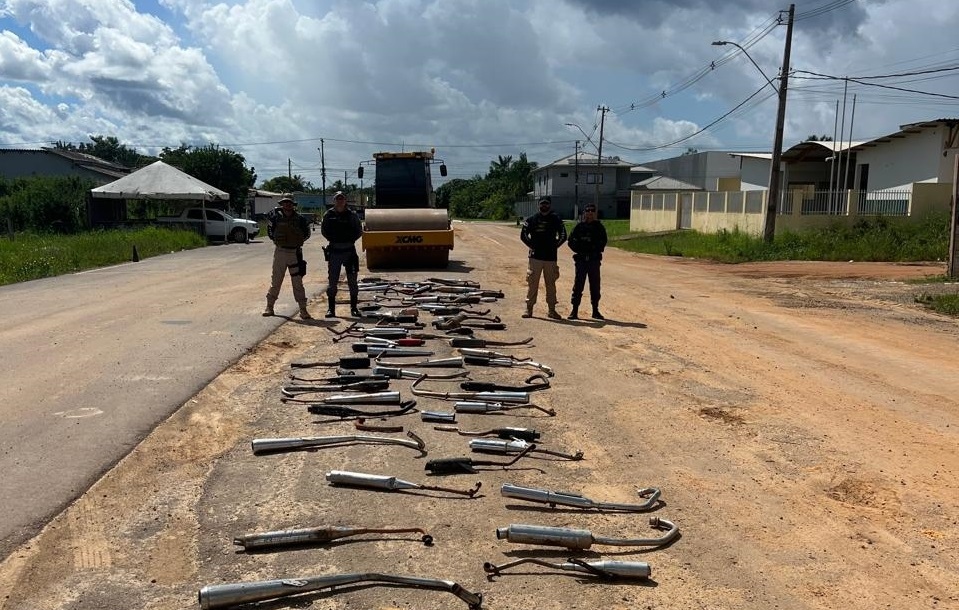 Detran-AM destrói 180 descargas irregulares em Humaitá