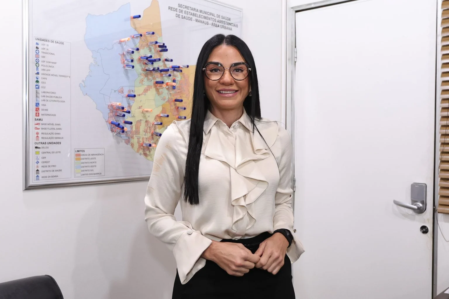 Shádia Fraxe retorna ao comando da Semsa