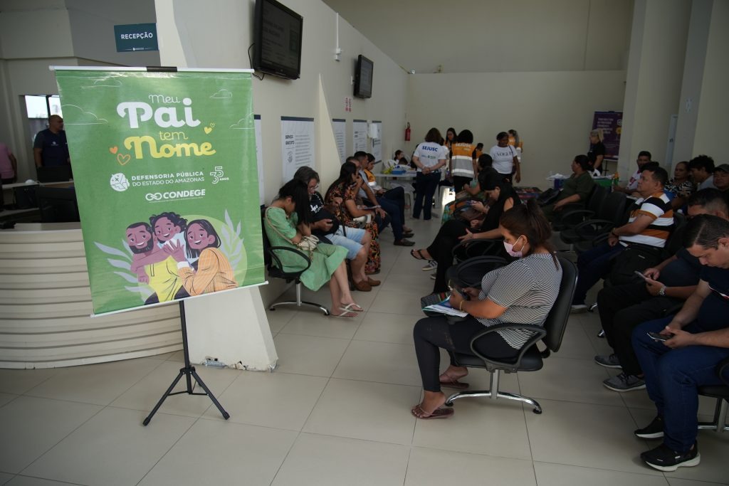 DPE-AM realiza mais de 450 atendimentos em campanha de reconhecimento de paternidade