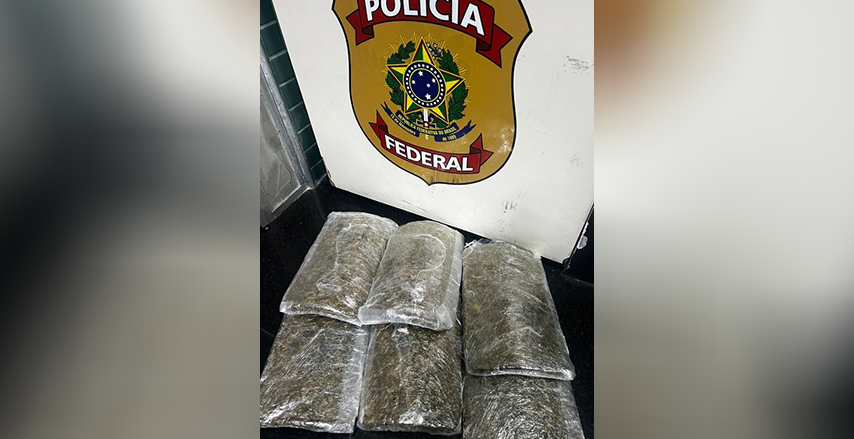 Passageiro é preso com 3kg de maconha no aeroporto de Manaus
