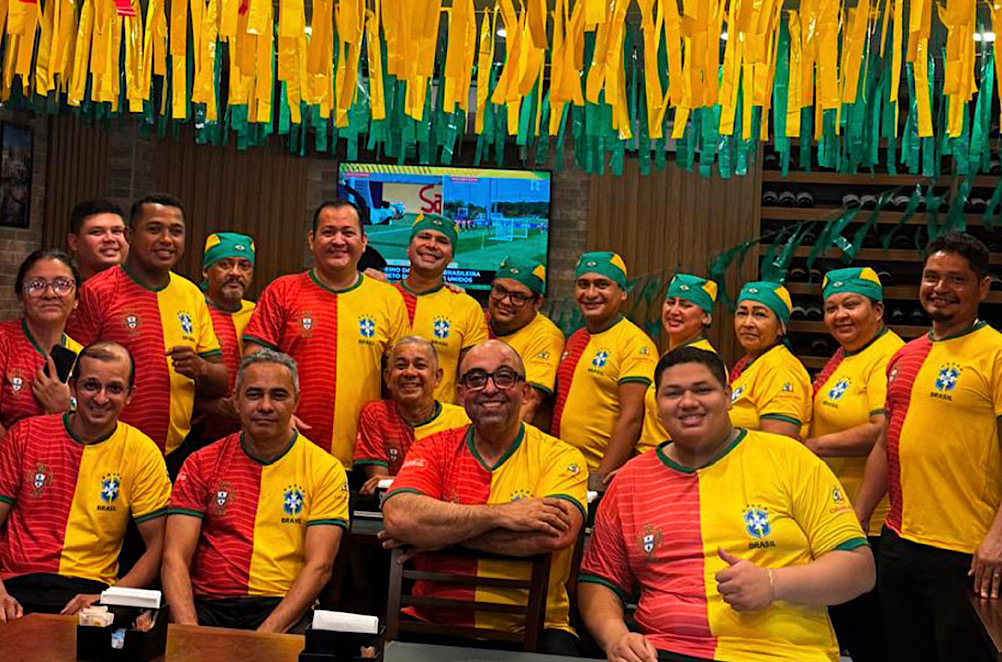Calçada Alta une o amor ao Brasil e a Portugal durante a Copa do Mundo