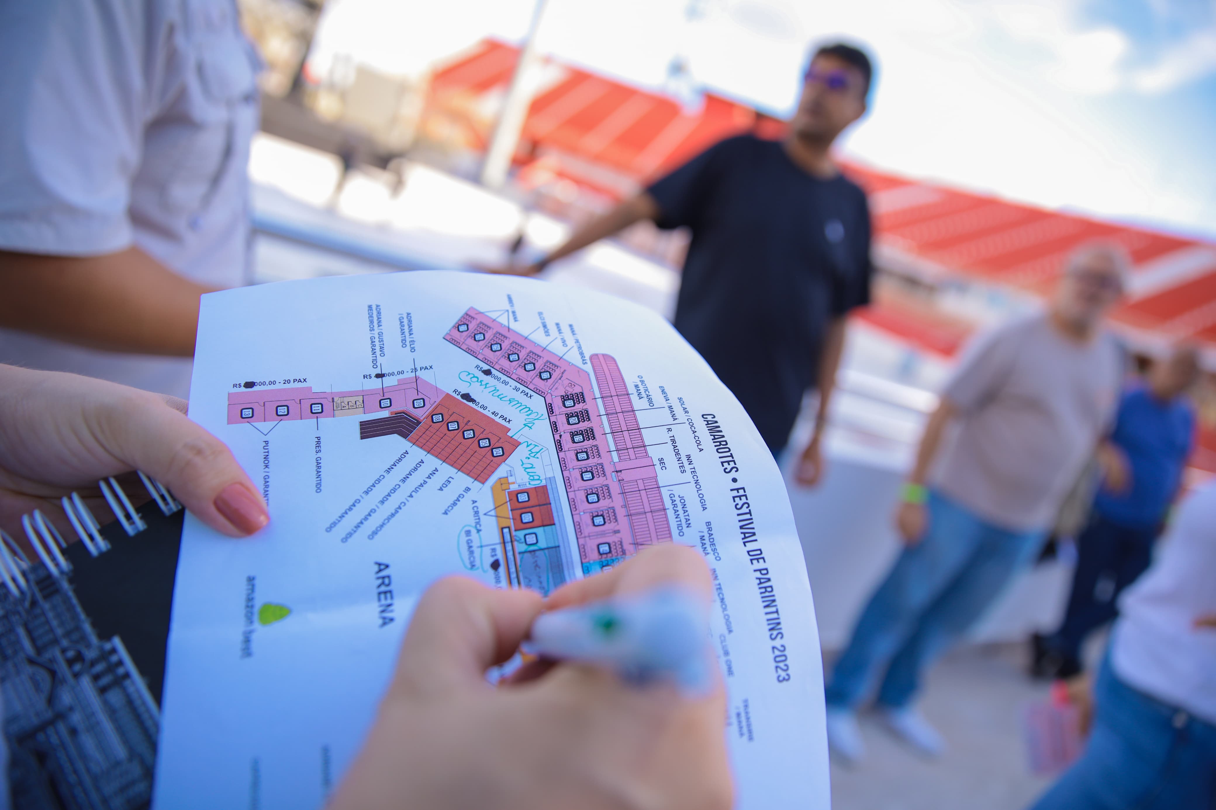 Visita técnica alinha os detalhes do lançamento do 57º Festival de Parintins