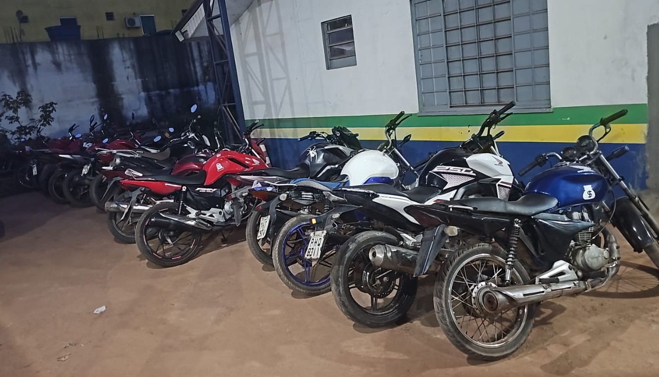 Dezenove motocicletas roubadas são recuperadas em Autazes