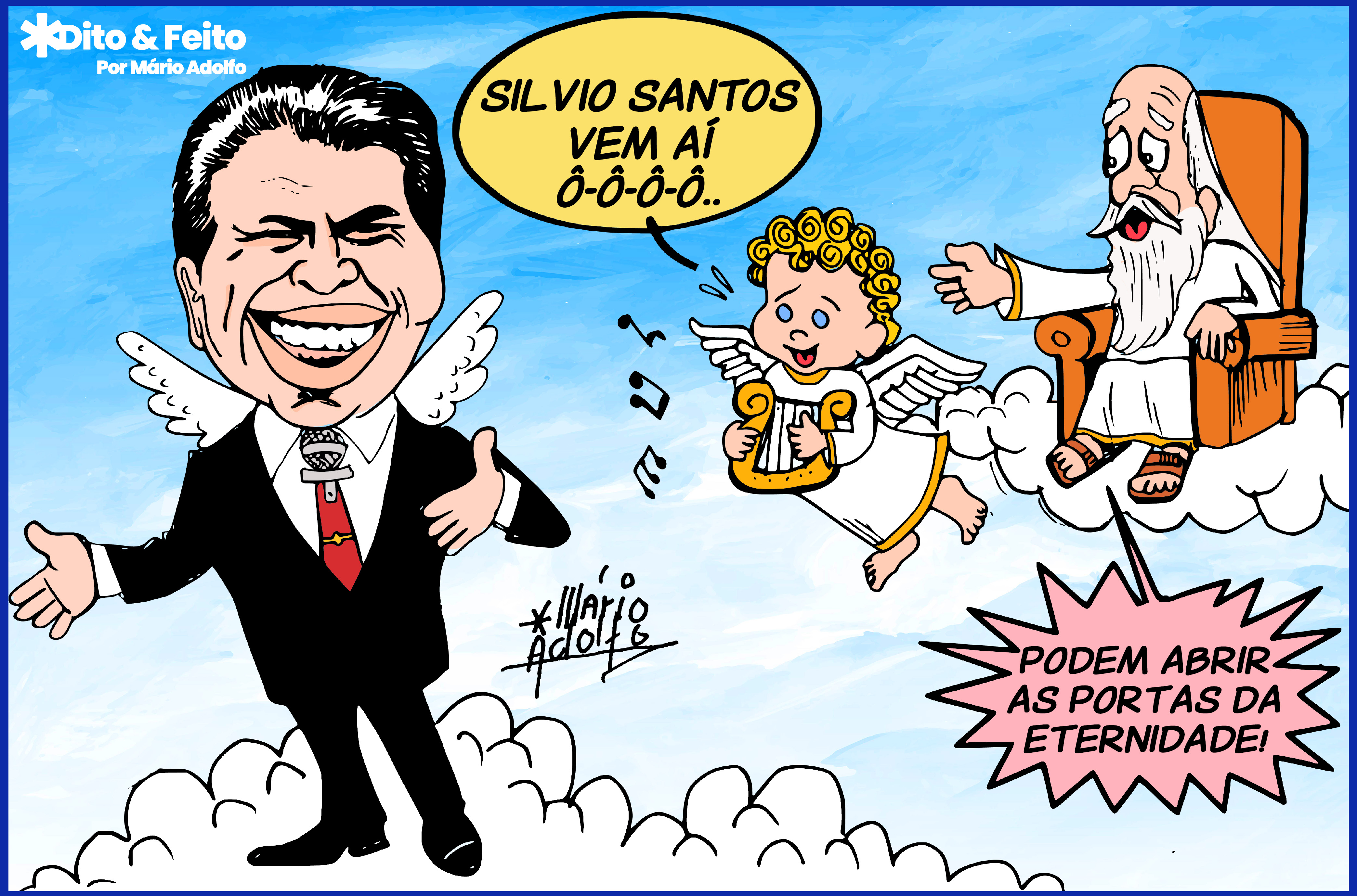 Dito & Feito: SILVIO SANTOS QUASE PRESIDENTE – Apresentador  flertou com a política e em 1989 tentou ser candidato
