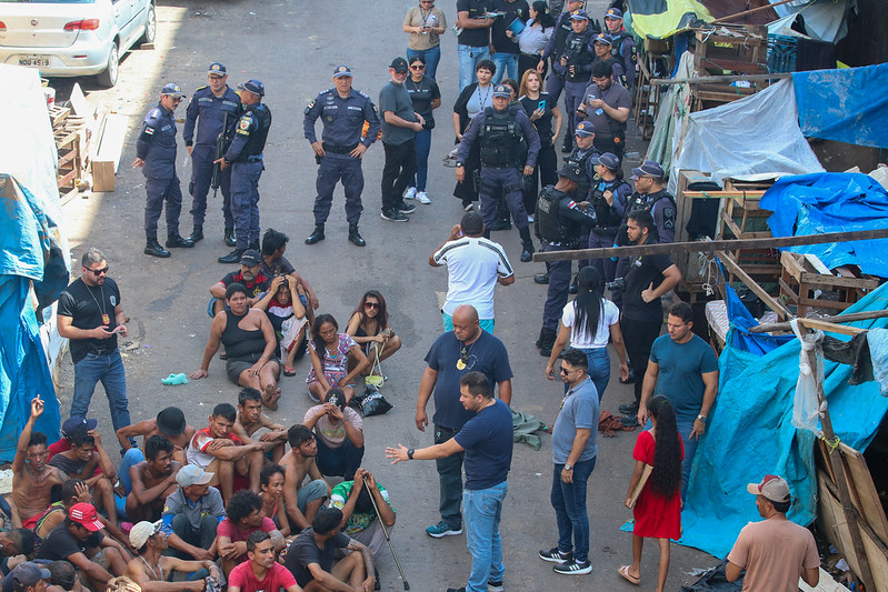Vídeo: operação prende traficante em área conhecida como “cracolândia” de Manaus