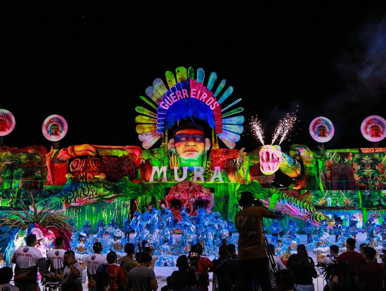 Guerreiros Mura abre Festival de Cirandas de Manacapuru com exaltação indígena