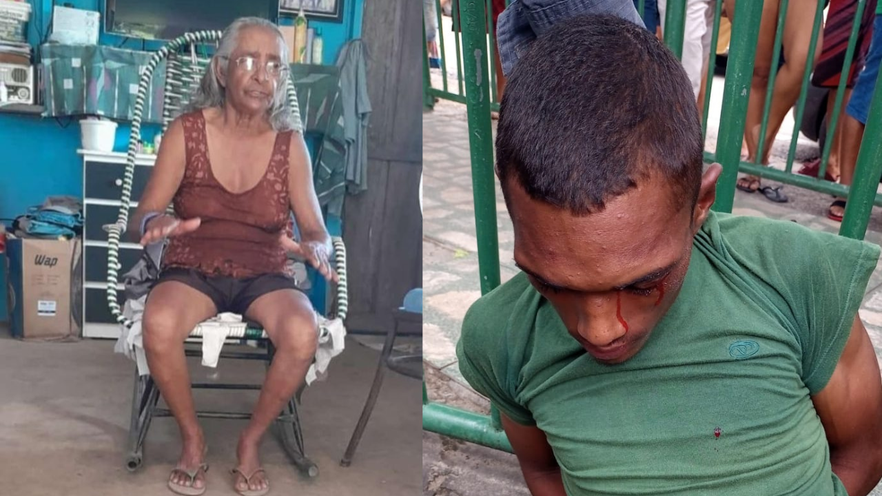 Homem que matou carbonizada idosa que lhe deu abrigo é preso