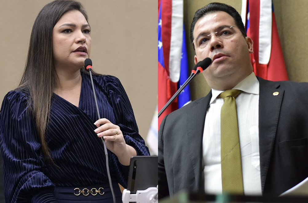 Joana Darc e Wilker Barreto na ALEAM