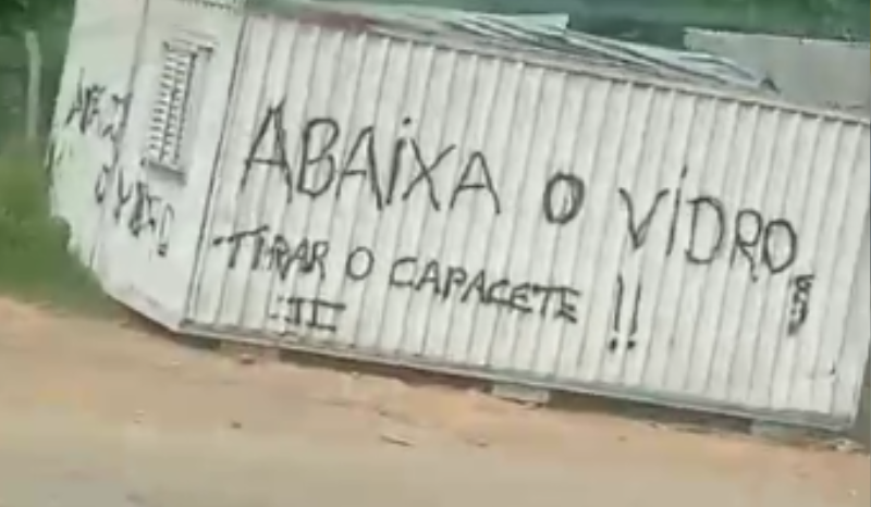 Vídeo: Facção impõe regras em avenida do bairro Distrito Industrial, em Manaus