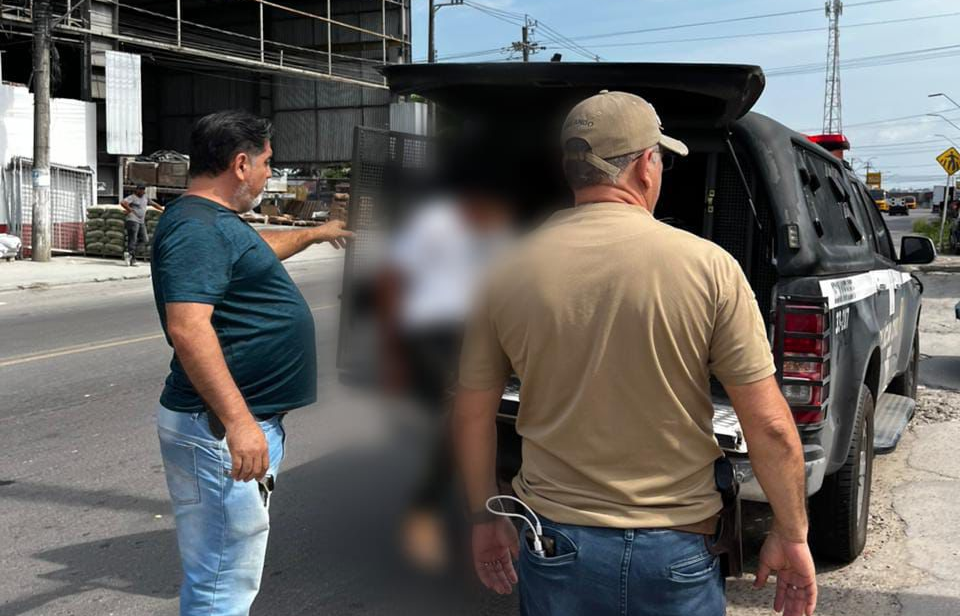 Homem é preso após agredir mulher com socos e chutes no AM