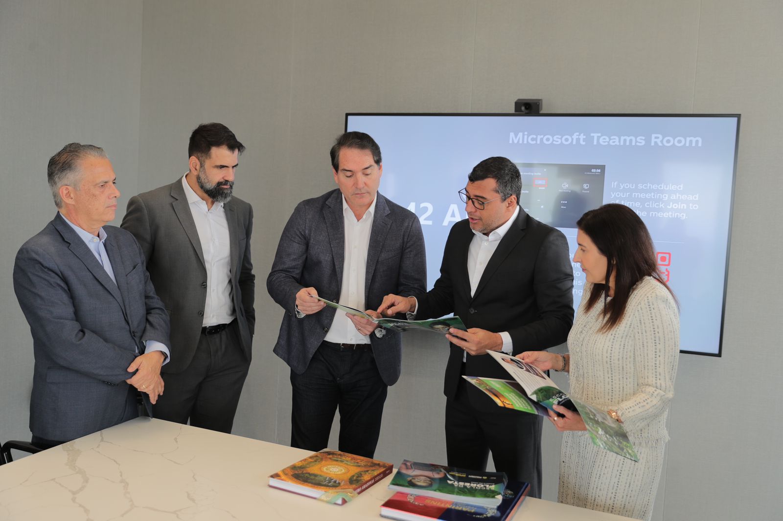 Wilson Lima convida Coca-Cola a renovar parceria para o desenvolvimento sustentável do AM