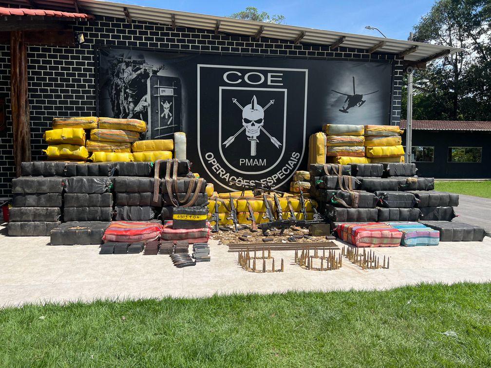 Amazonas bate recorde histórico e apreende 46,6 toneladas de drogas em 2025