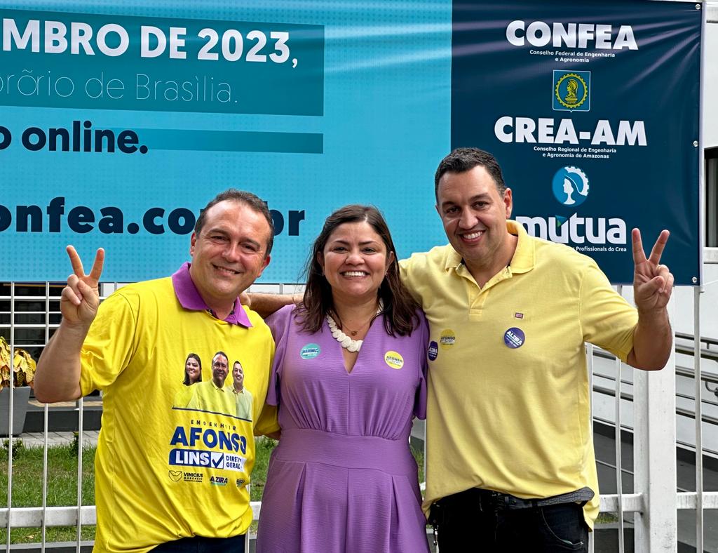 Professora Alzira Miranda eleita presidente com a maior votação da história do Crea Amazonas