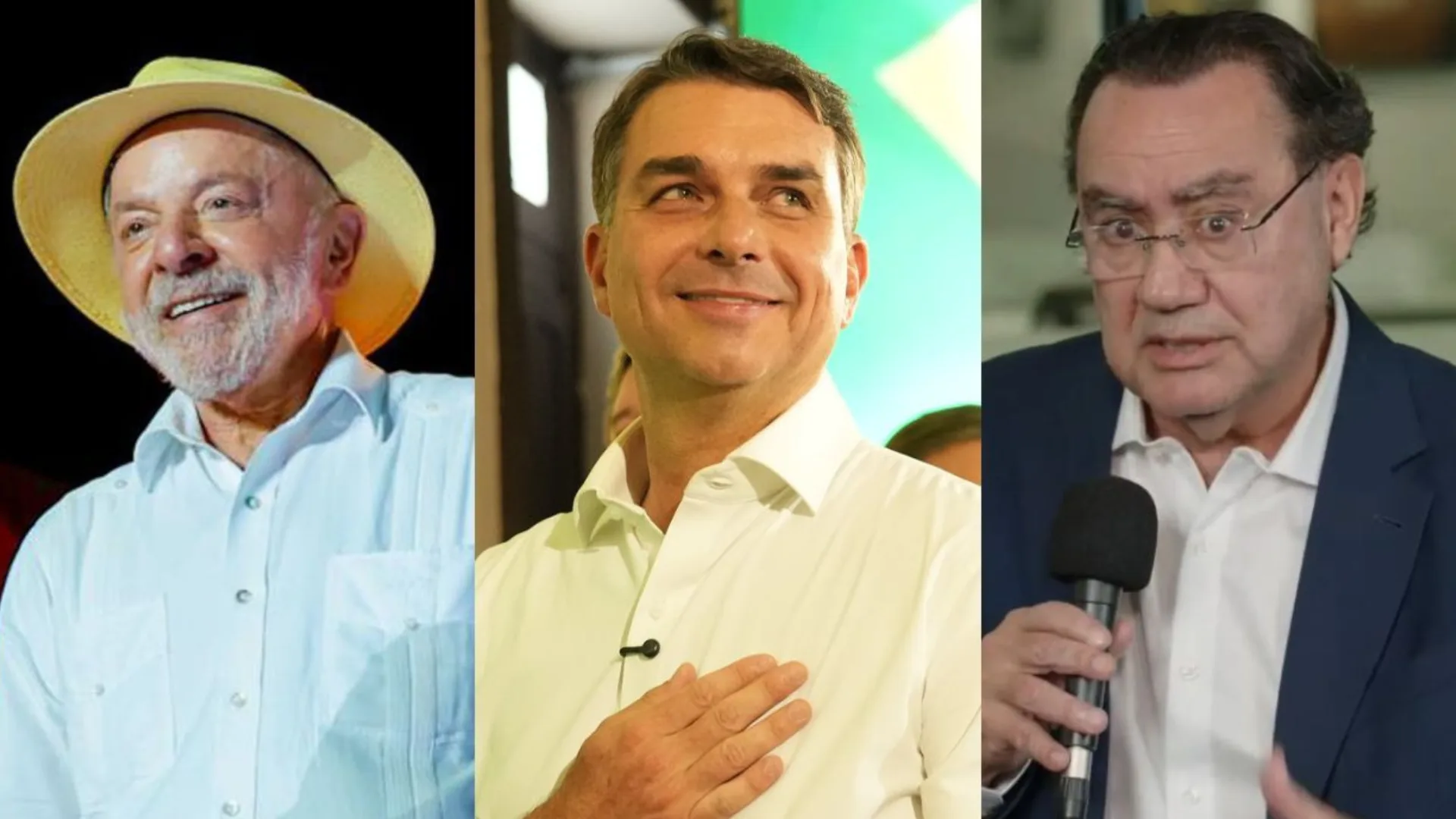 Lula tem 37%, e Flávio 30% no 1º turno; Cury chega a 10%, aponta Quaest