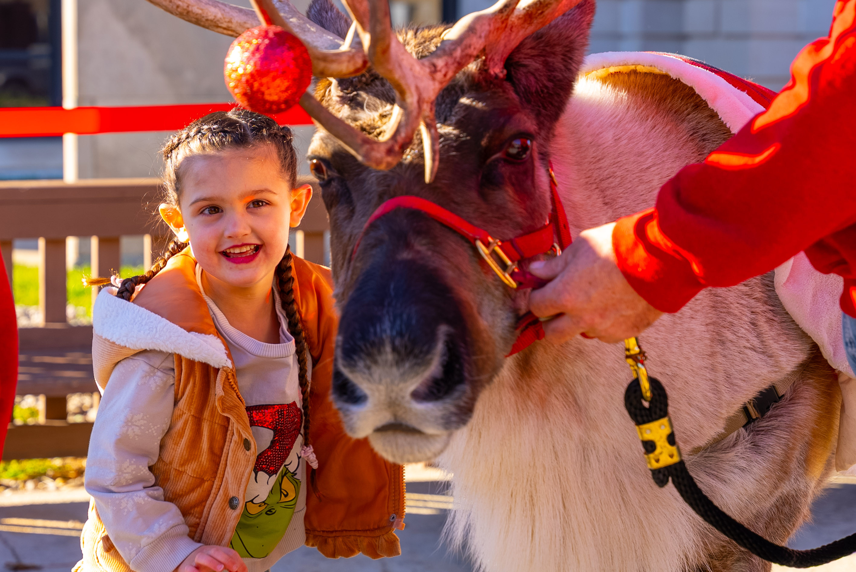 Girl with Reindeer 2025