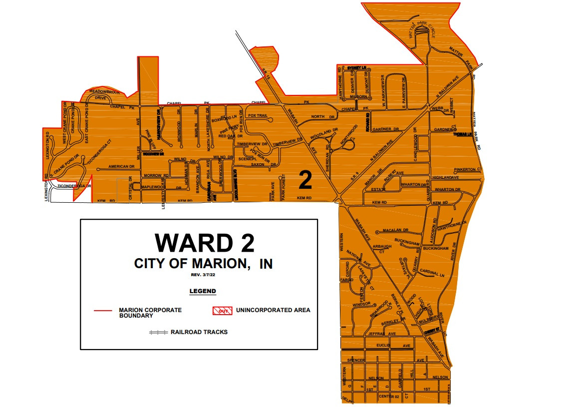 Ward 2 Map