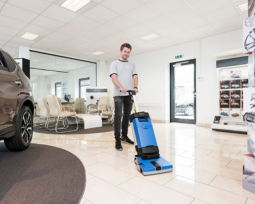 MA10 12E - Floor Scrubber, Walk-Behind, Cord-Electric (12.2")