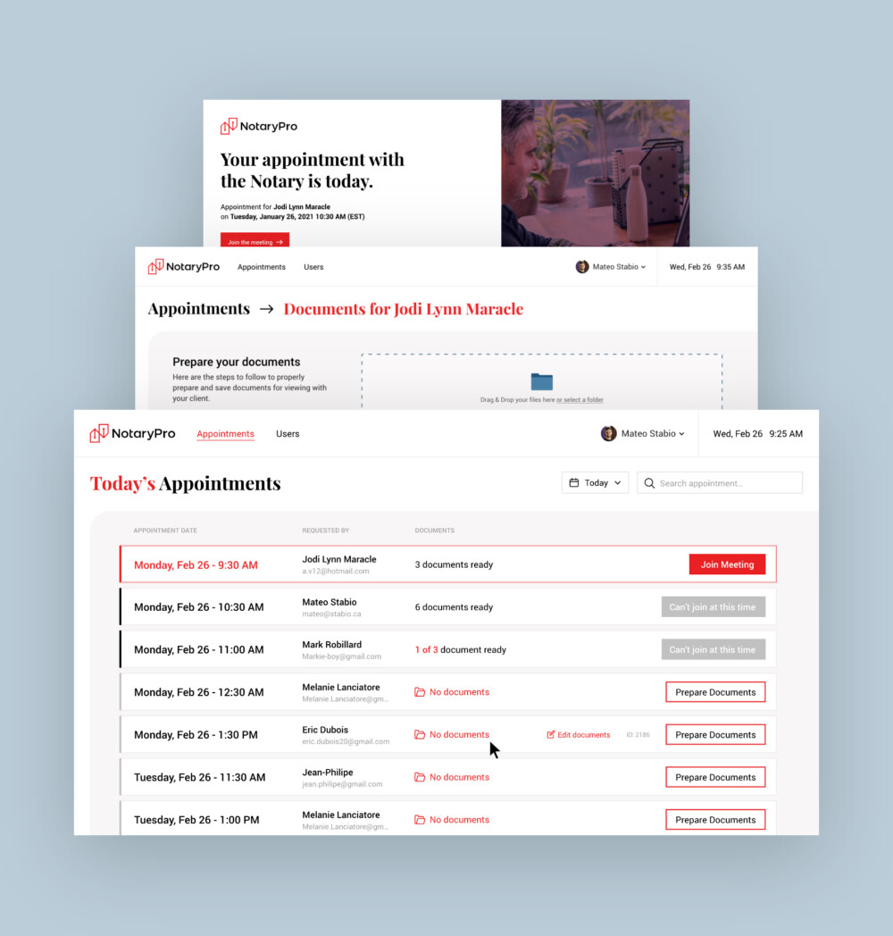 Notary Pro app U Idesign screenshot1 after 2