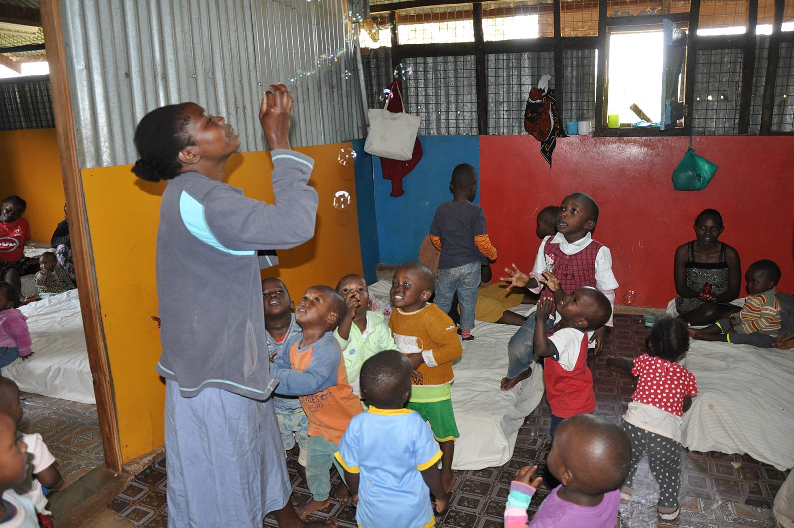 Yatta women's Center children playing