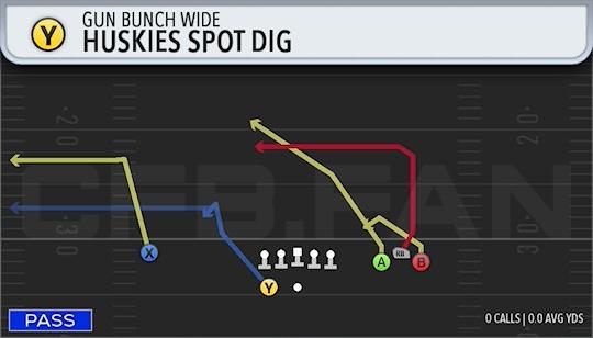 HUSKIES SPOT DIG