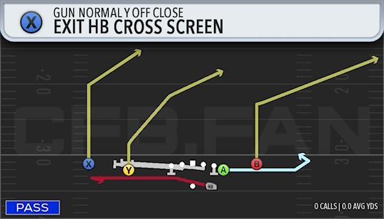 EXIT HB CROSS SCREEN