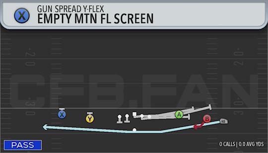 EMPTY MTN FL SCREEN