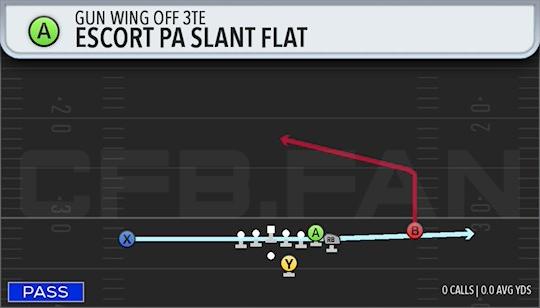 ESCORT PA SLANT FLAT
