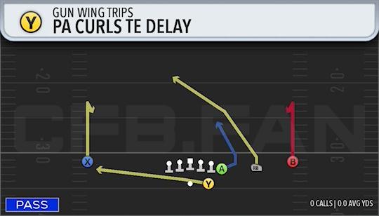 PA CURLS TE DELAY