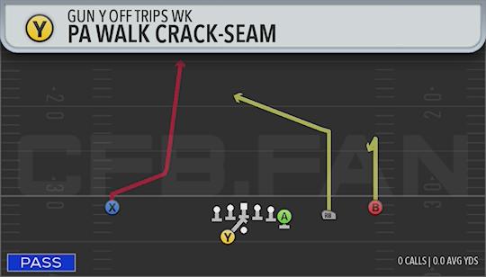 PA WALK CRACK-SEAM