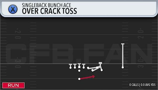 OVER CRACK TOSS
