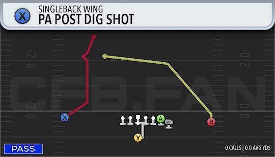 PA POST DIG SHOT