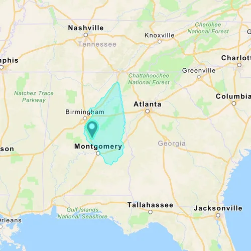 Coosa_River_Service area