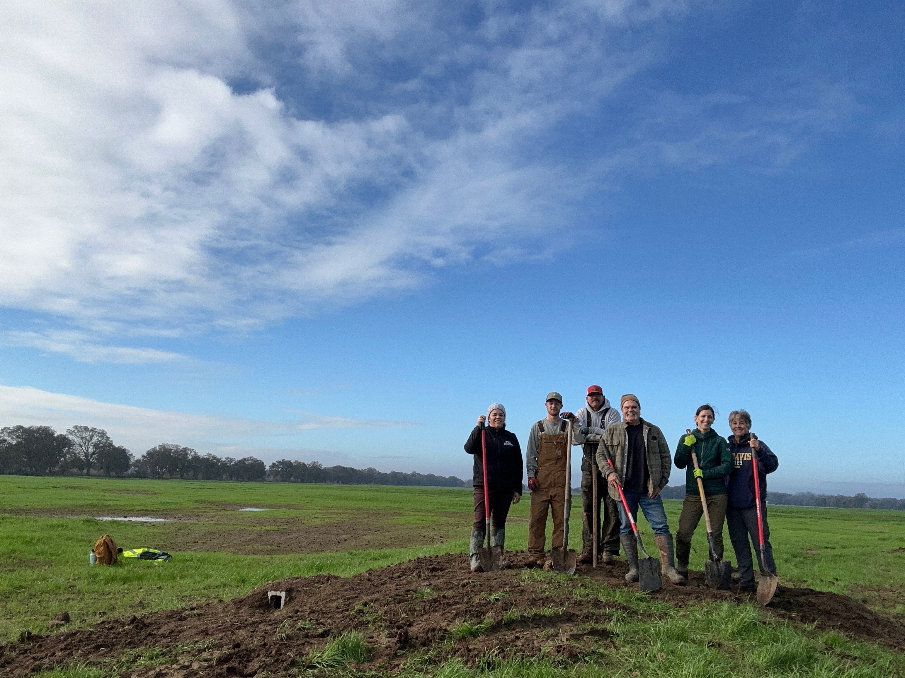 WES team members at McDonald Ranch