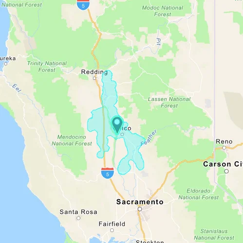 Meridian Ranch_service area