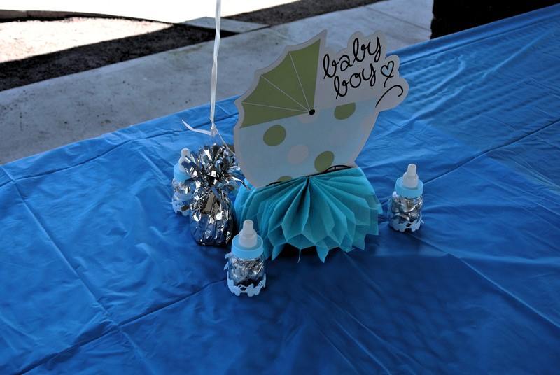 baby shower, presents, pregnant, pregnancy, first time, party, park, baby, centerpieces, gifts, experience, first time mom, baby shower decor, baby boy, blue decor, outdoor party, public party
