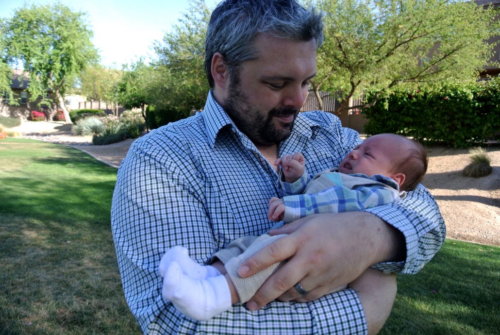 Husband & Baby CJ nora-be, birth control, pill, motherhood, postpartum, new, mom, baby, fatherhood, parenthood, breastfeed, breastpump, medela, wich hazel, dermoplast, cooling, pain, relief, remedy, 6 months, first, family, trip, venture, life, son, maternity, pad, underwear, hospital, boy, son, father, dad, mother, proud