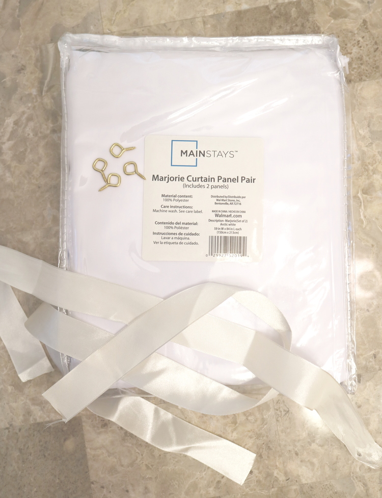 Diy Easy No Sew Sidelight Window Curtain Little Conquest