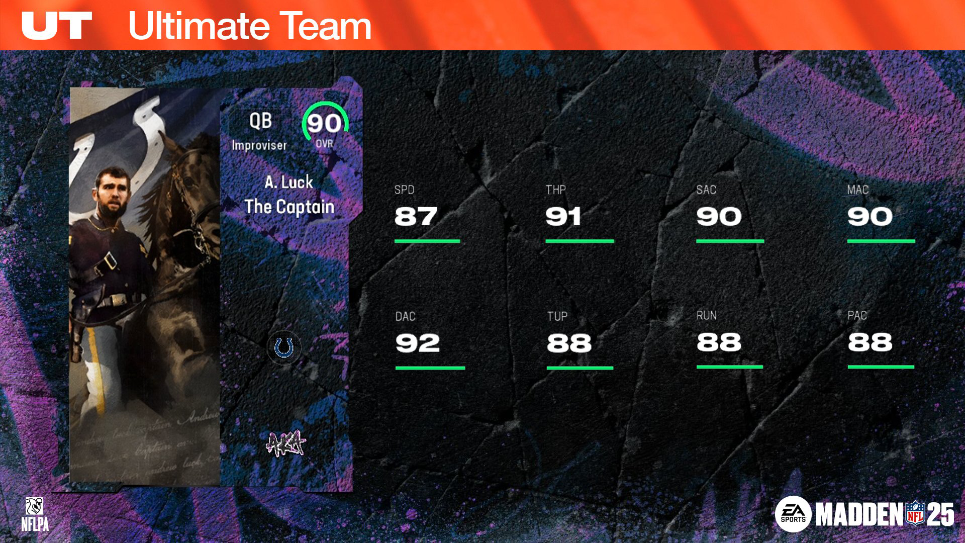 AKA Andrew Luck and Denzel Ward MUT 25 MUT.GG