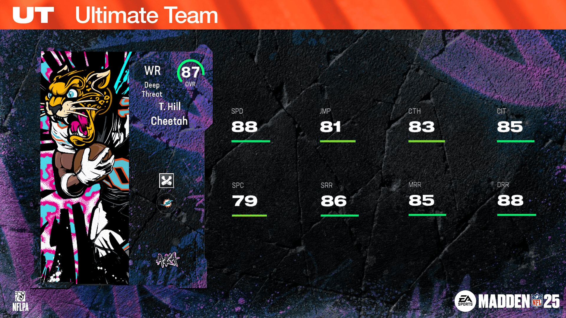 AKA Volume 5 Tyreek Hill and Night Train Lane MUT 25 MUT.GG