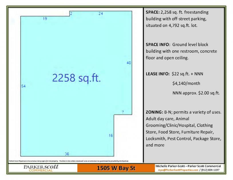 1505 West Bay Street Savannah, GA 31415 ID 287117 MyEListing