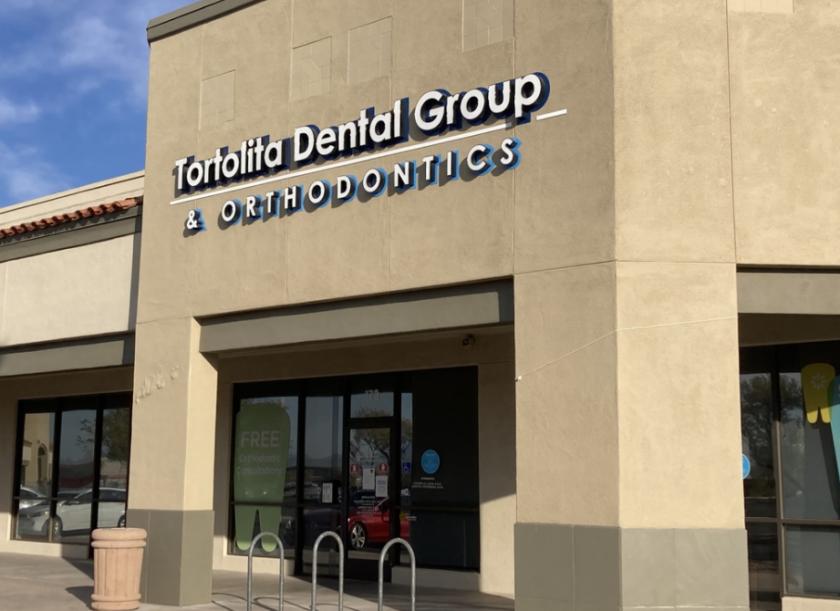 Tortolita Dental Group and Orthodontics exterior in Tucson, Arizona