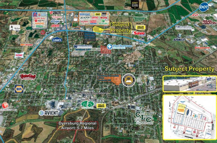 384 Dyersburg Commons Dyersburg, TN 38024 ID 285954 MyEListing