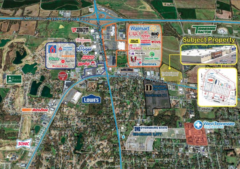 384 Dyersburg Commons Dyersburg, TN 38024 ID 285954 MyEListing