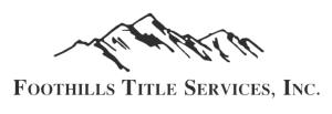 Foothills Title Services Inc  logo