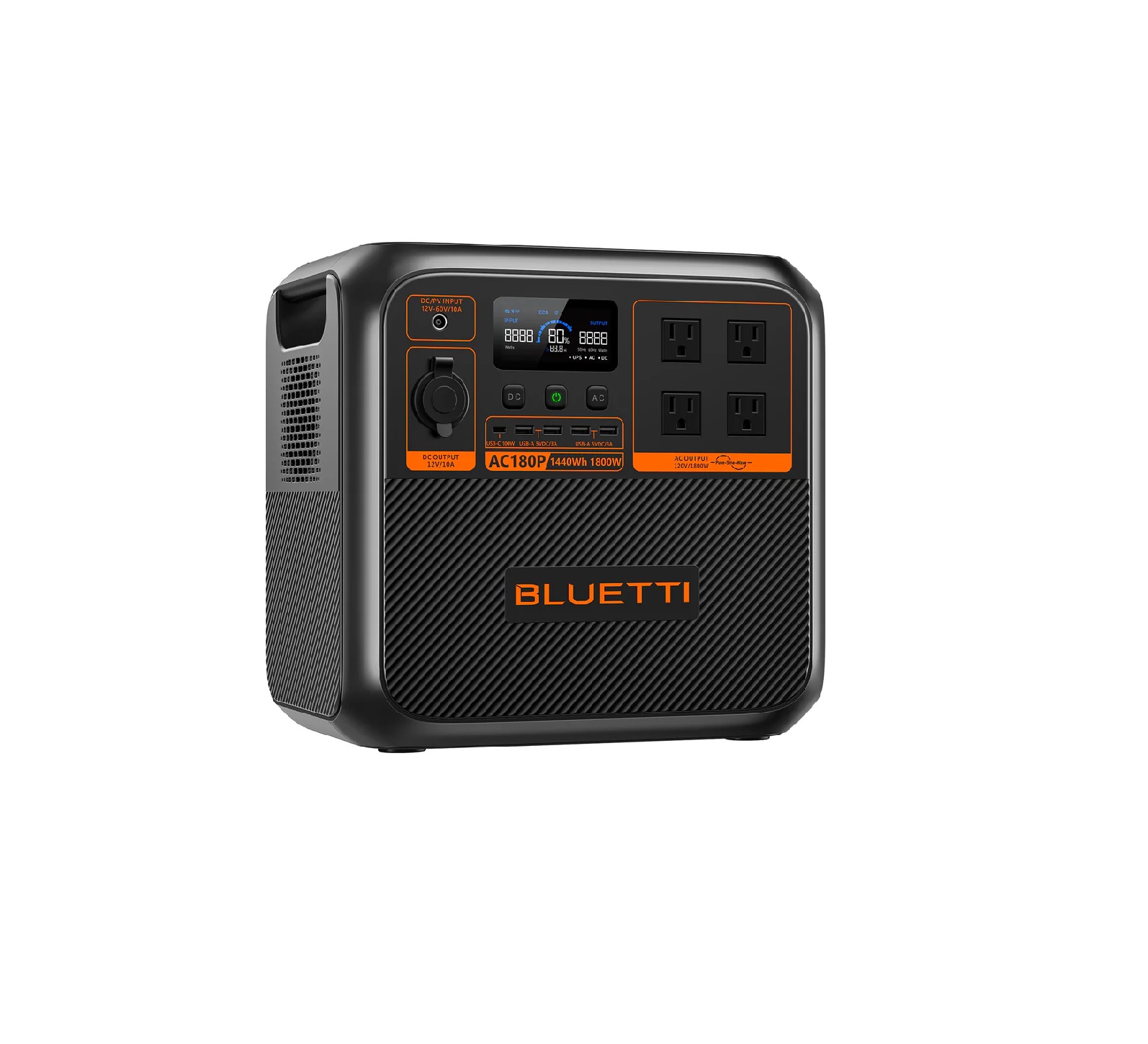 Bluetti 1440Wh 36Ah 1800W AC180P Portable Power Station